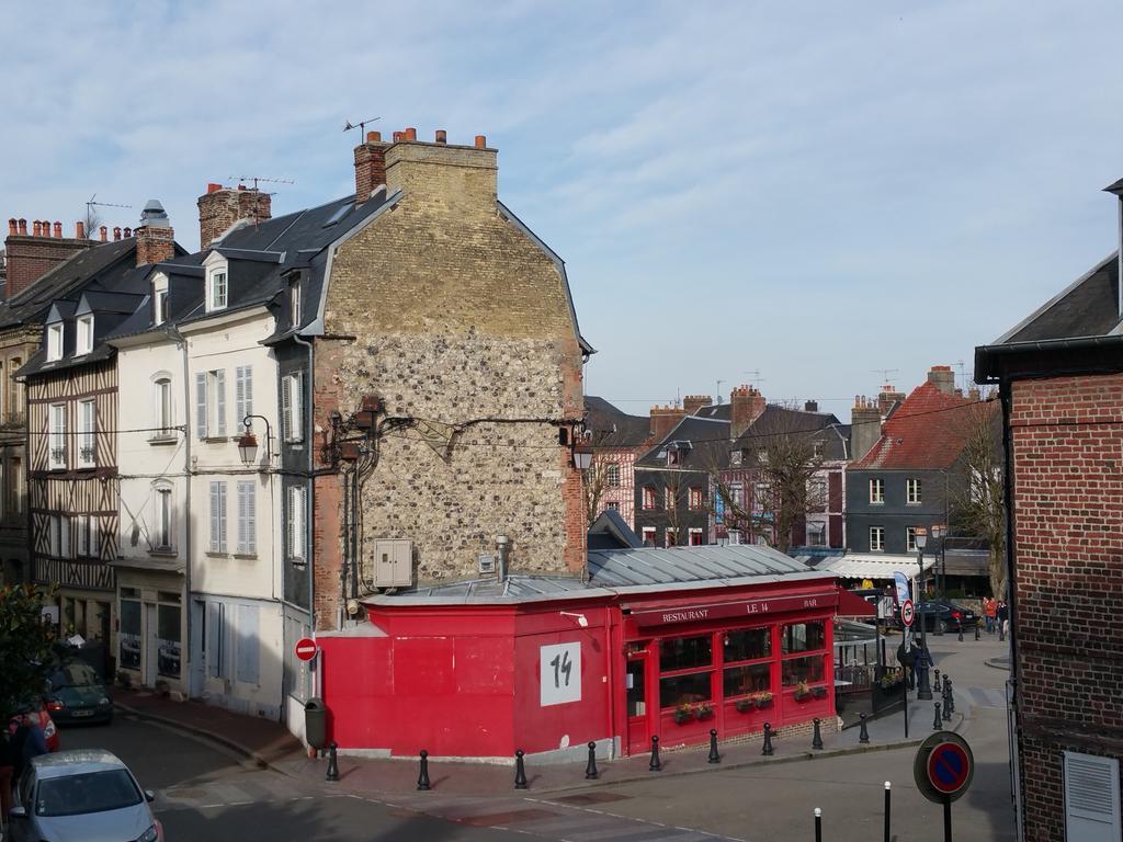 Le Central Honfleur Exterior foto